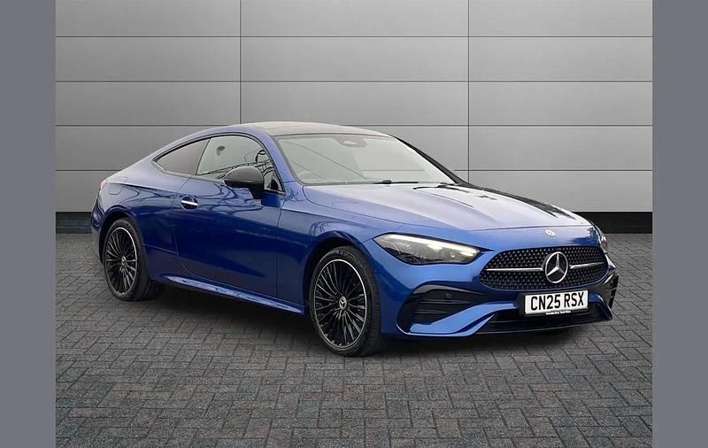 Blue Used 2025 Mercedes CLE300 Edition Coupe | £54,295 (Expensive) - Image 1/4