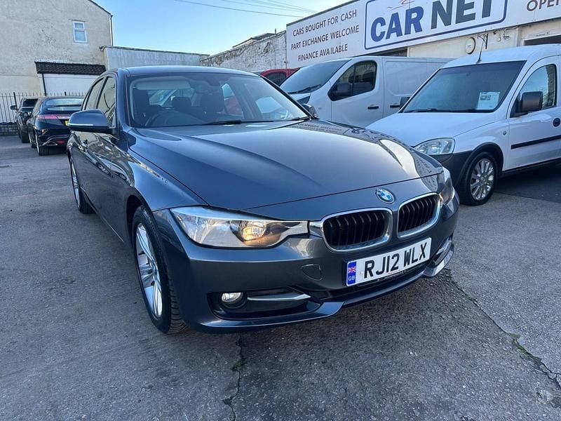 Grey Used 2012 BMW 320 Sport Line Sedan | £4,295 (Good price) - Image 1/4