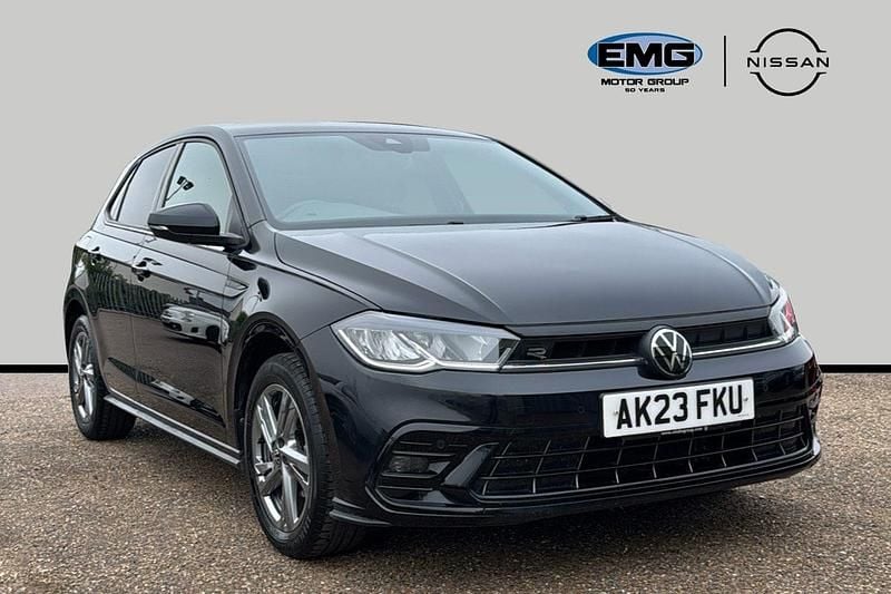 Used VW Polo R-line 95 HP (69 kW) 2023 Black Hatchback
