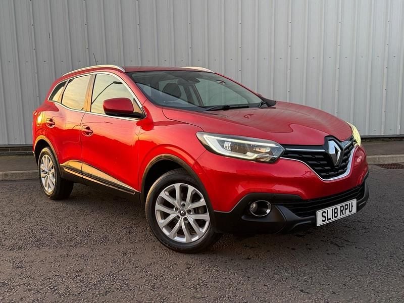 Usado Renault Kadjar Dynamique 110 HP (80 kW) 2018 Vermelho SUV