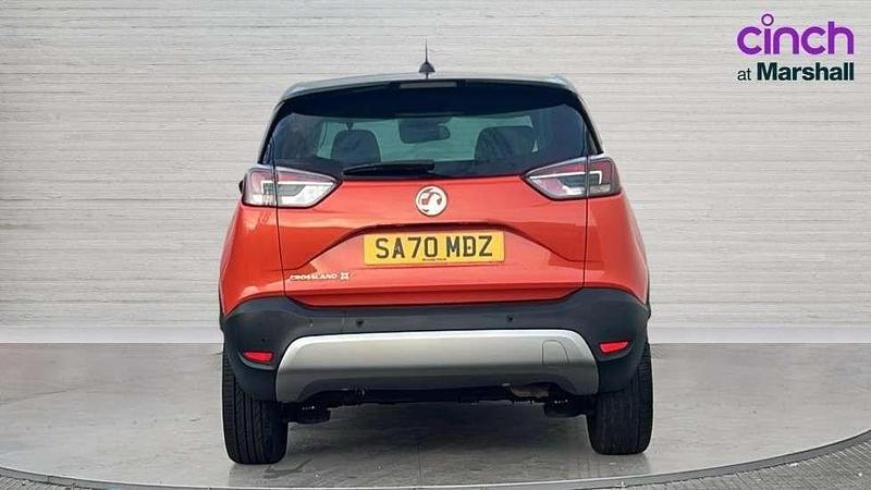Used Vauxhall Crossland X Elite 110 HP (80 kW) 2020 Orange SUV
