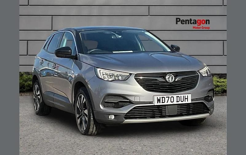 Used Vauxhall Grandland X SRi 128 HP (94 kW) 2020 Grey SUV