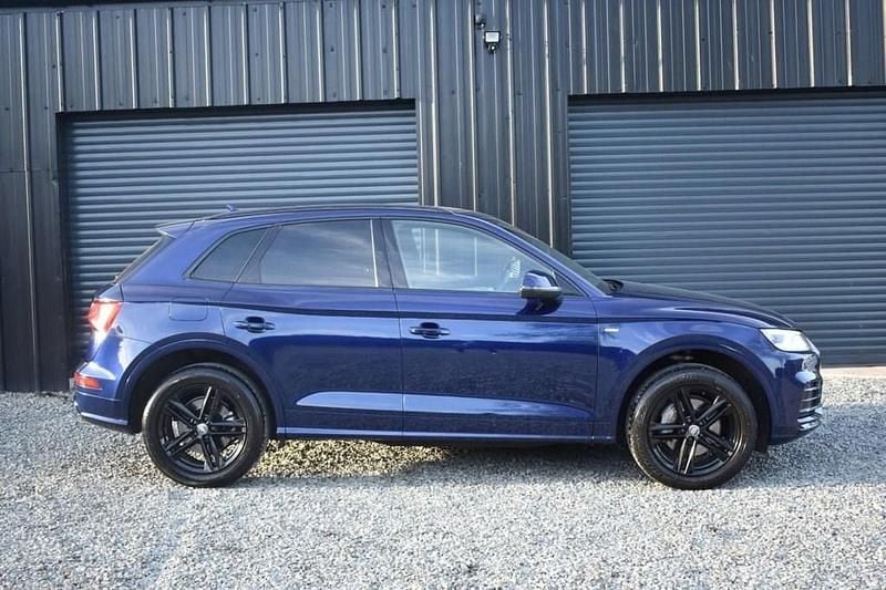 Used Audi Q5 S-Line 252 HP (185 kW) 2017 Blue SUV
