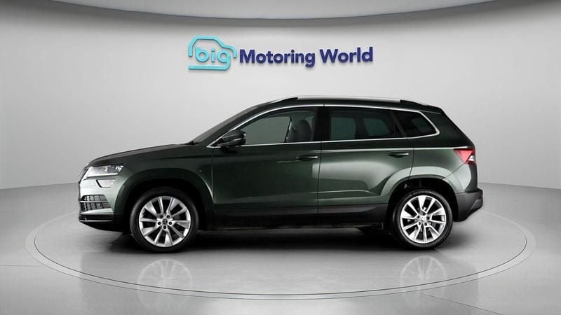 Used Skoda Karoq SE L 150 HP (110 kW) 2019 Green SUV