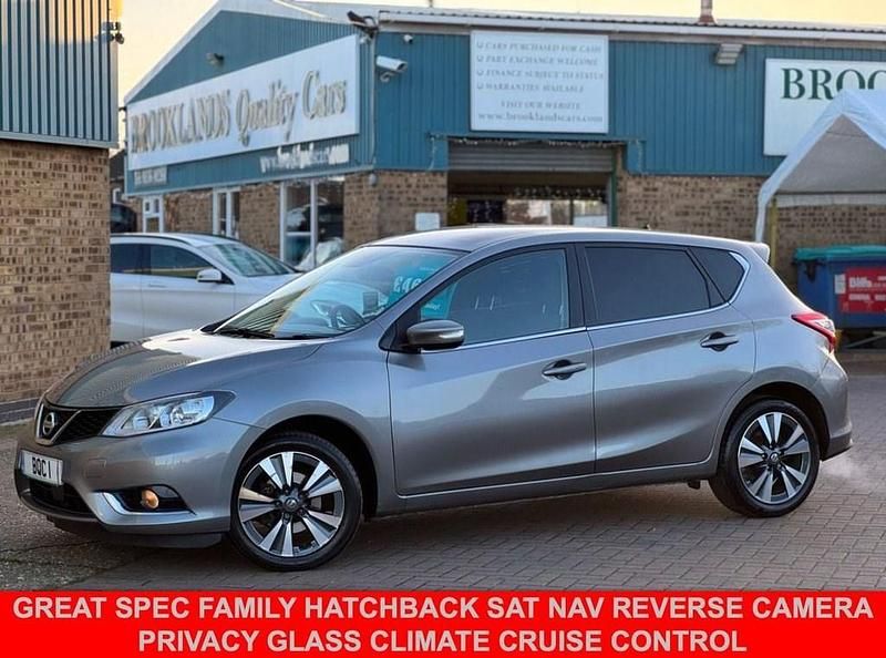 Grey Used 2014 Nissan Pulsar N-TEC Hatchback | £4,695 (Fair price) - Image 1/4