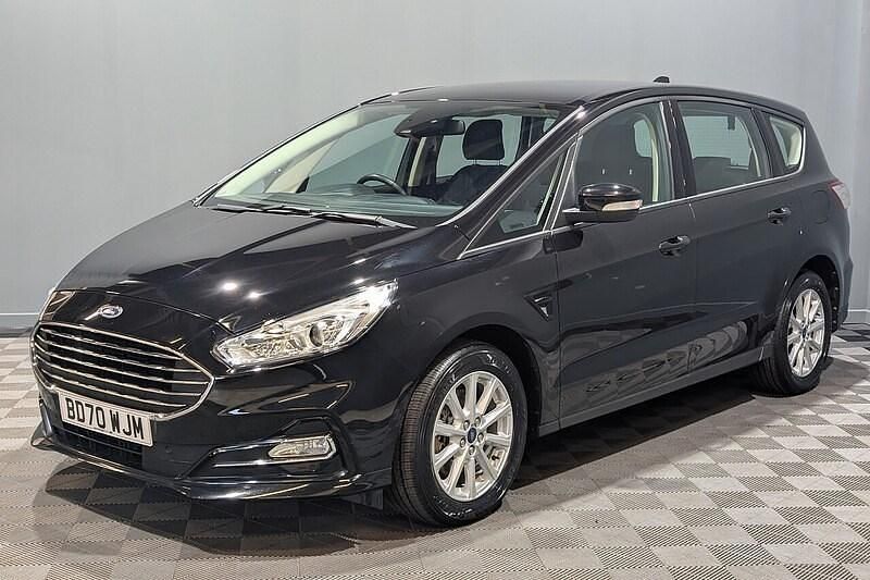 Used Ford S-MAX Zetec 150 HP (110 kW) 2020 Black MPV