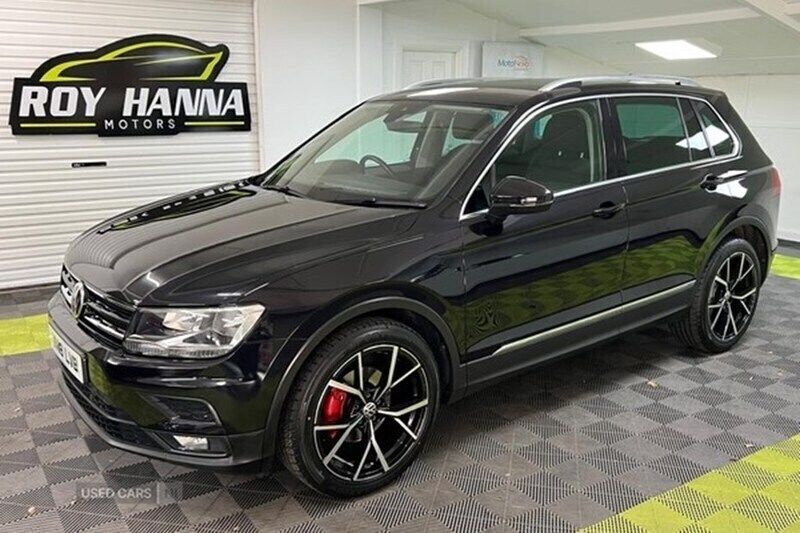 Black Used 2018 VW Tiguan SE SUV | £14,250 (Good price) - Image 1/1