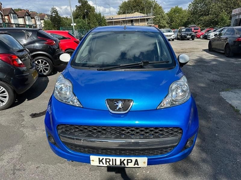Used Peugeot 107 Sportium 68 HP (50 kW) 2011 Blue Hatchback