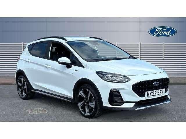 White Used 2022 Ford Fiesta Active Hatchback | £15,629 (Fair price) - Image 1/4