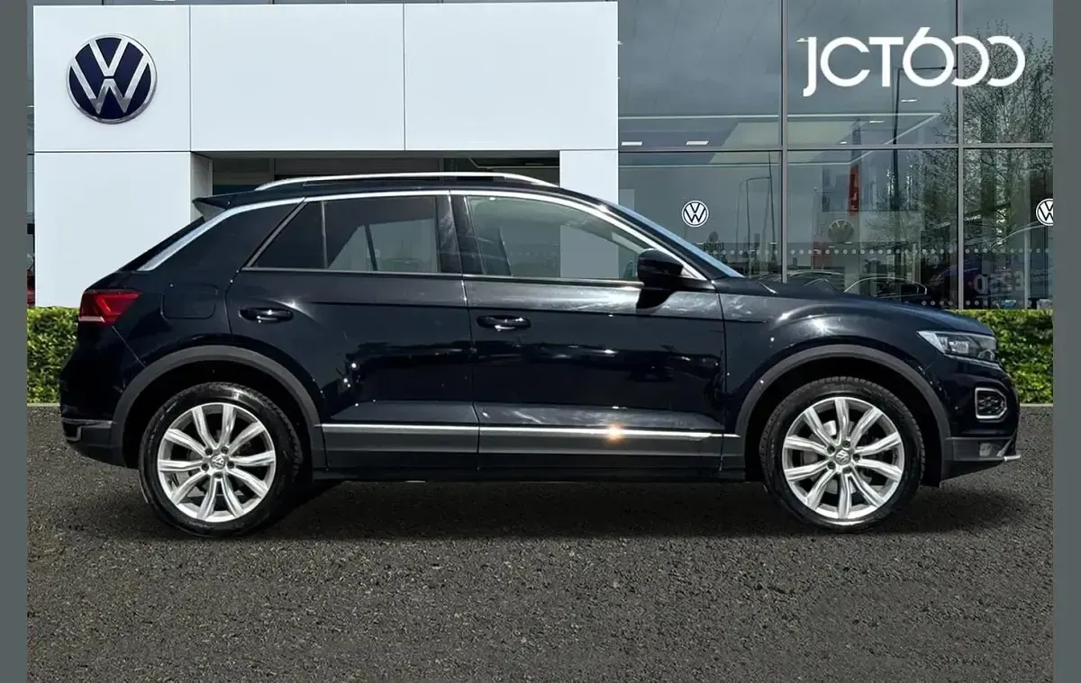 Used VW T-Roc SEL 150 HP (110 kW) 2018 White SUV