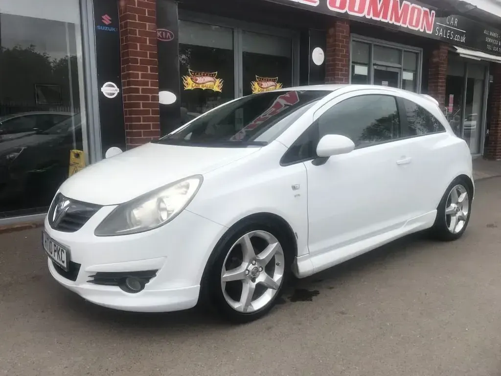 Gebraucht Vauxhall Corsa SRi 100 PS (73 kW) 2010 Weiß Kleinwagen