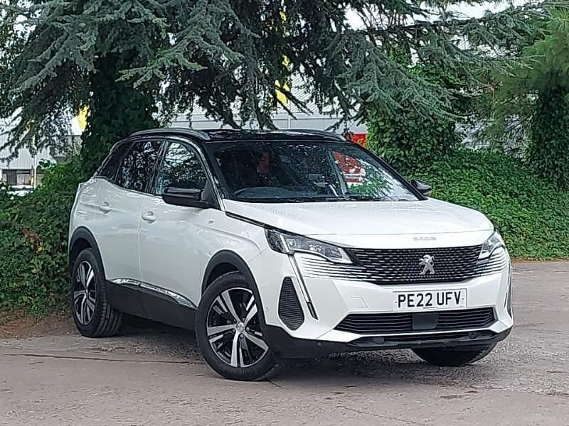 White Used 2022 Peugeot 3008 GTi SUV | £19,298 (Fair price) - Image 1/4