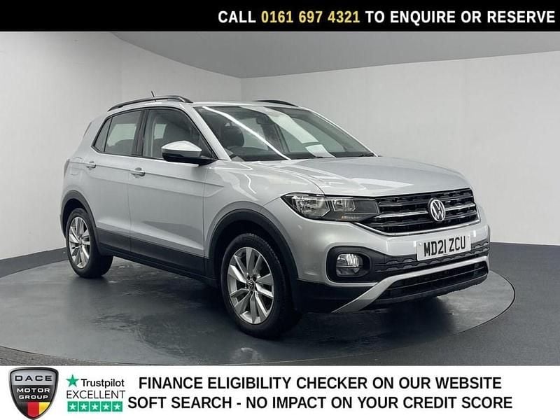 Used VW T-Cross SE 110 HP (80 kW) 2021 Silver SUV