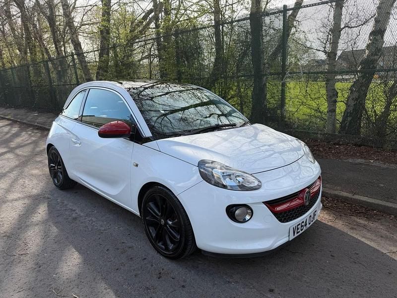 Used Vauxhall Adam Glam 87 HP (63 kW) 2014 White Hatchback