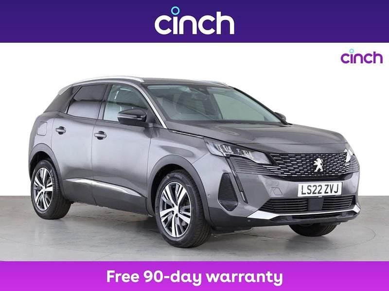 Grey Used 2022 Peugeot 3008 Allure Premium SUV | £16,599 (Fair price) - Image 1/3