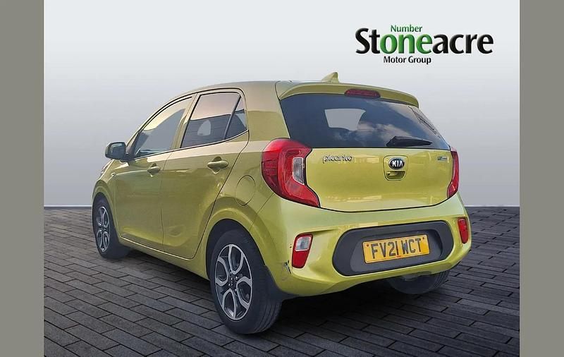 Used Kia Picanto 66 HP (48 kW) 2021 Green Hatchback