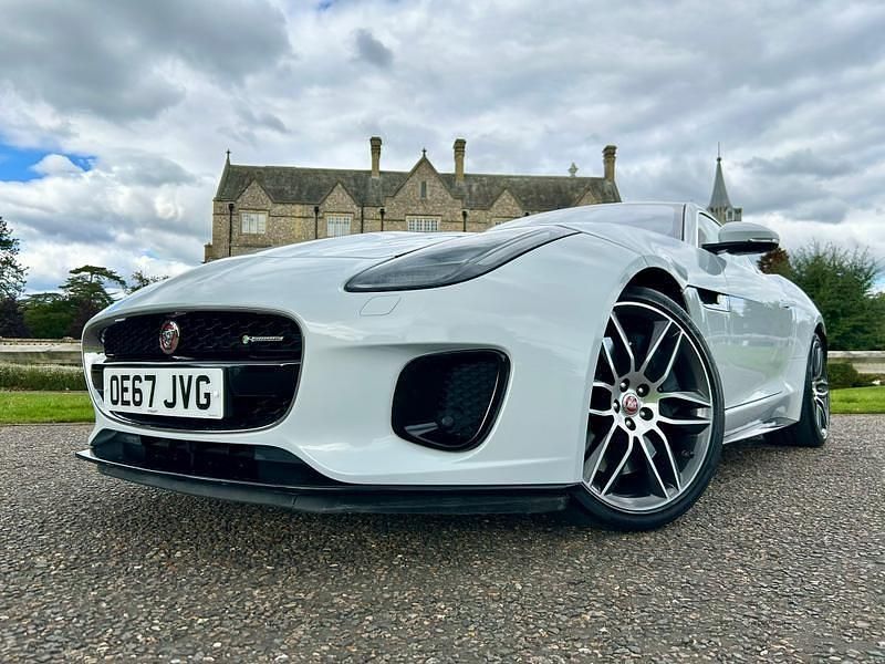Used Jaguar F-Type R-Dynamic 380 HP (279 kW) 2017 Fuji white Coupe