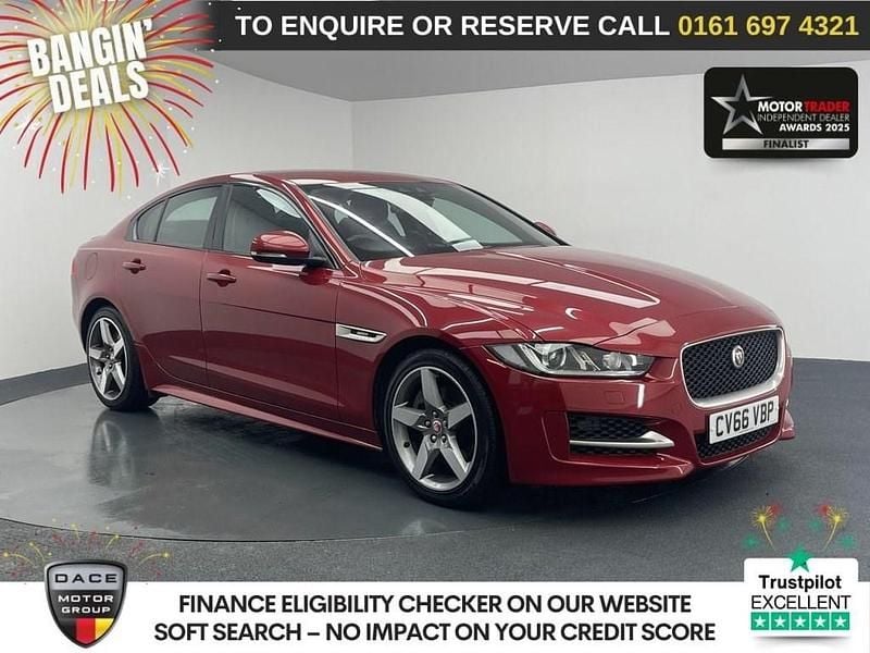 Red Used 2016 Jaguar XE R-Sport Sedan | £9,970 (Fair price) - Image 1/3