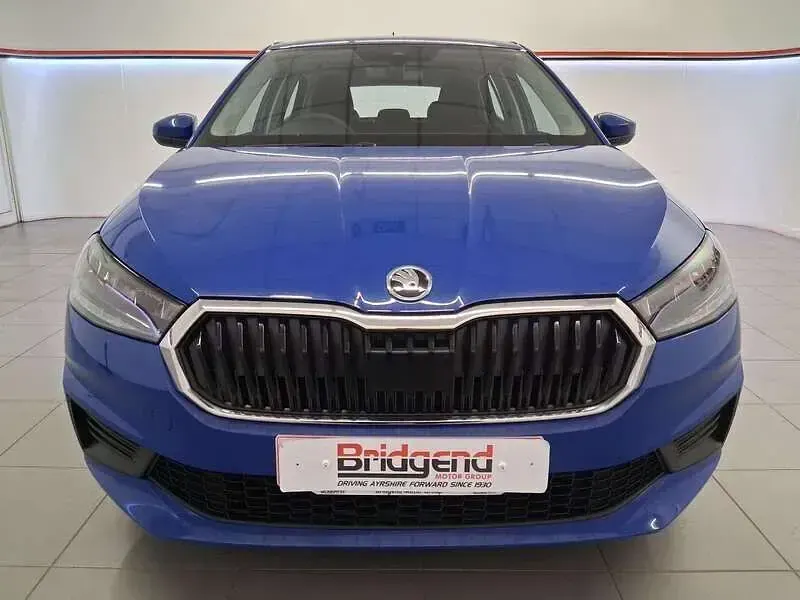 Used Skoda Fabia 2022 Blue Hatchback