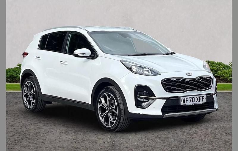 White Used 2021 Kia Sportage GT-Line SUV | £14,995 (A bit pricey) - Image 1/4