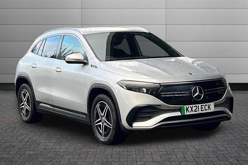 Used Mercedes EQA250 AMG line 139 kW (190 HP) 2021 Iridium silver SUV