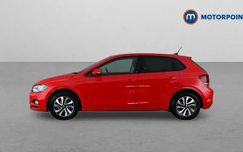 Used VW Polo Active 95 HP (69 kW) 2021 Red Hatchback