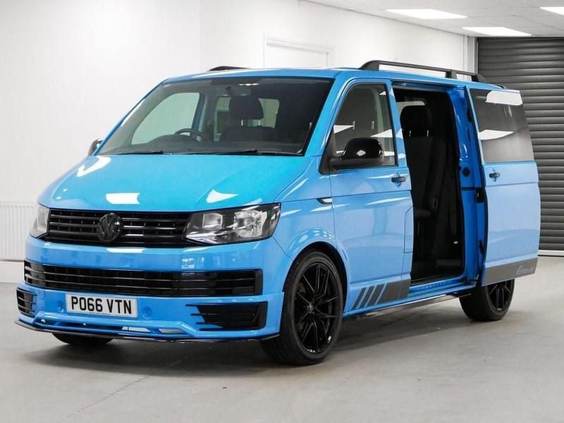 Used VW Transporter Edition 102 HP (75 kW) 2016 Blue Van