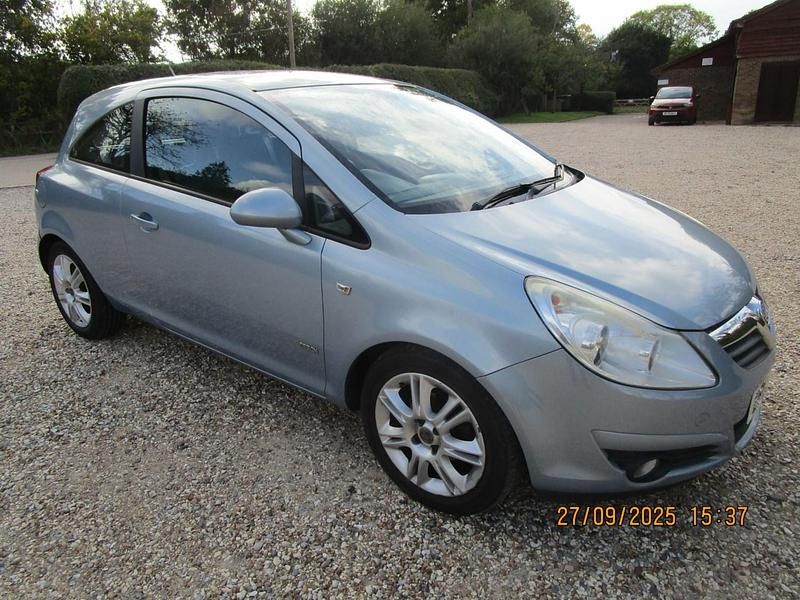 Blue Used 2008 Vauxhall Corsa Design Edition Hatchback | £2,995 (A bit pricey) - Image 1/4