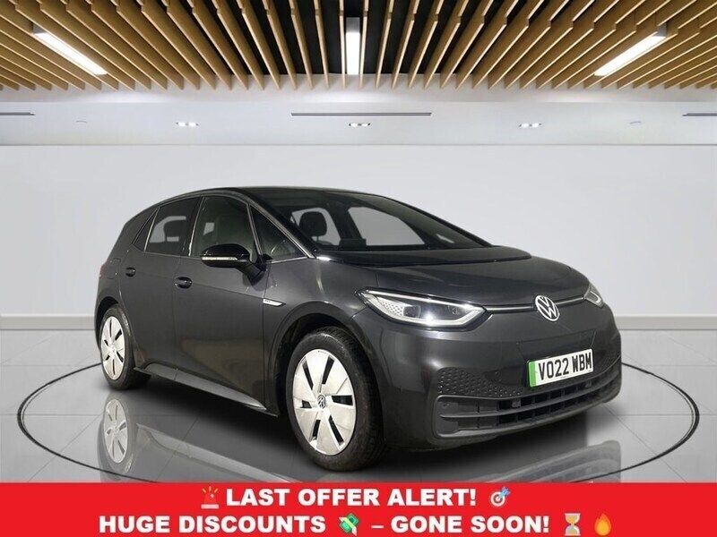 Grey Used 2022 VW ID.3 Pro Performance Hatchback | £14,149 (Fair price) - Image 1/3