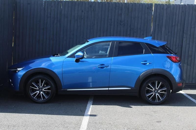 Begagnad Mazda CX-3 Inclusive 105 HK (77 kW) 2017 Blå SUV