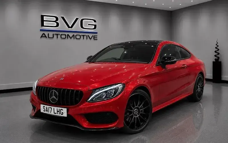 Used Mercedes C220 AMG line 170 HP (125 kW) 2017 Coupe