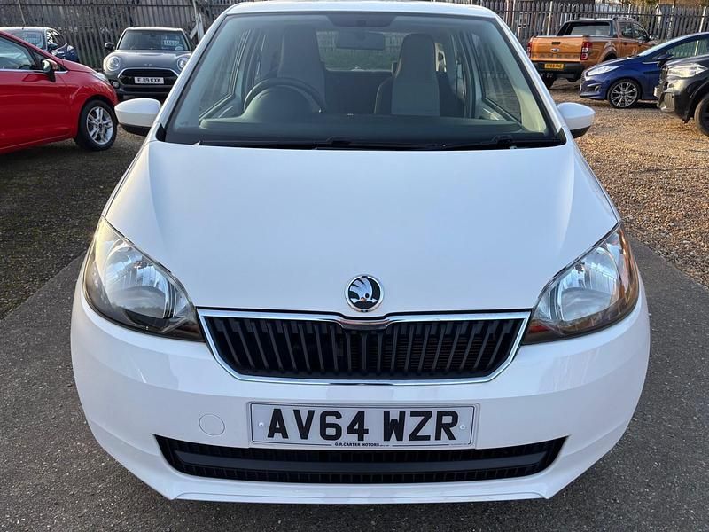 Gebraucht Skoda Citigo SE 2015 Weiß Kleinwagen