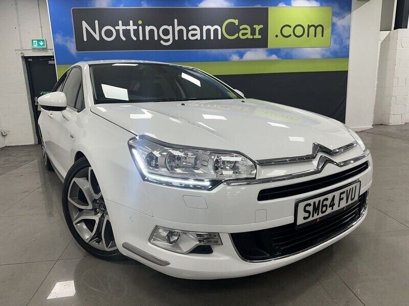 White Used 2014 Citroën C5 Exclusive Sedan | £6,991 (Fair price) - Image 1/3