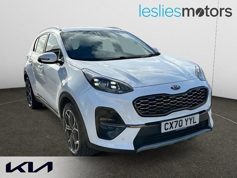 White Used 2021 Kia Sportage GT-Line SUV | £17,299 (Good price) - Image 1/3