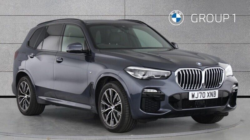 Grey Used 2020 BMW X5 M Sport SUV | £38,900 (Fair price) - Image 1/4