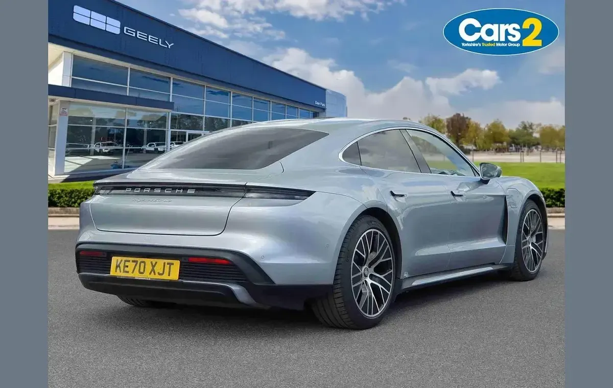 Used Porsche Taycan 500 kW (680 HP) 2020 Silver Sedan