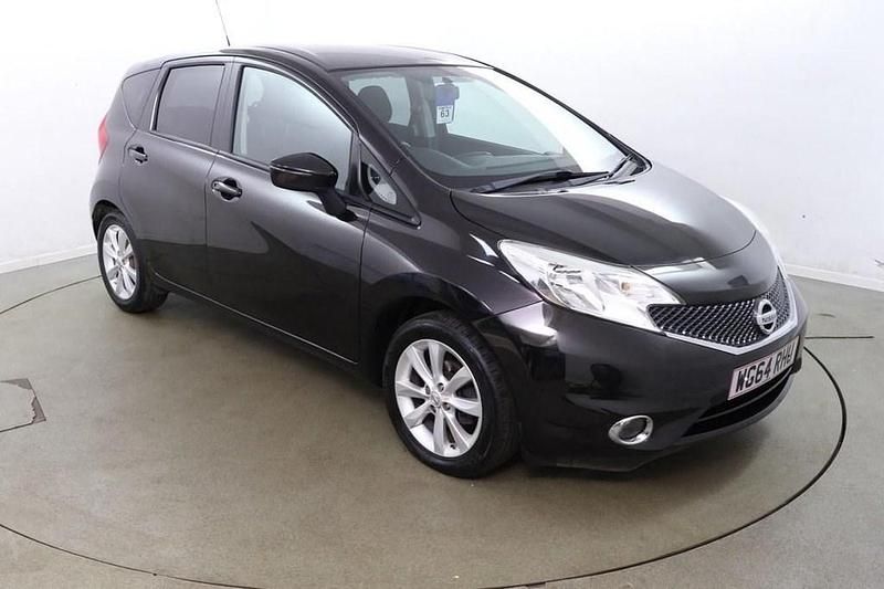Used Nissan Note Acenta 98 HP (72 kW) 2015 Black Hatchback