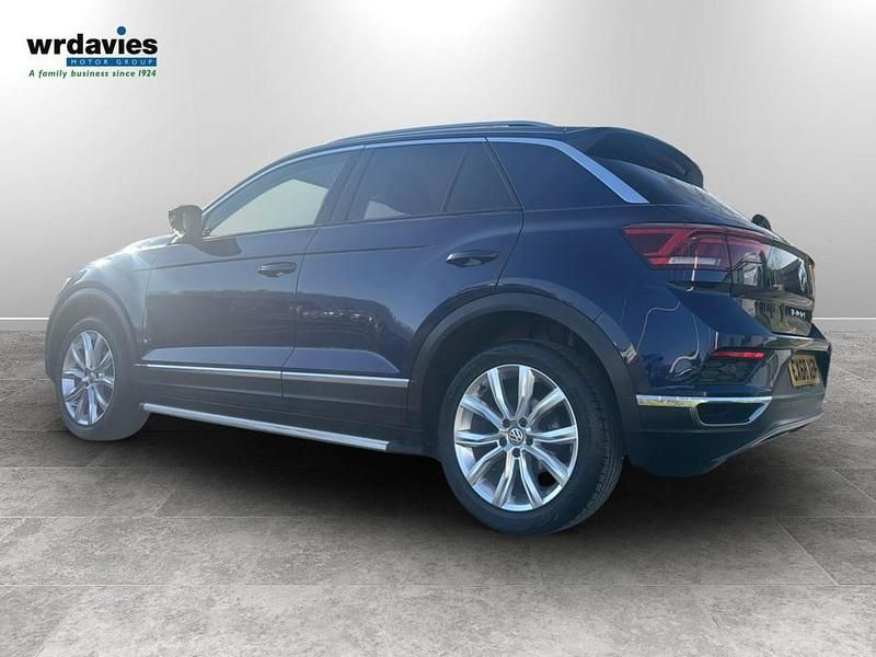 Used VW T-Roc SEL 115 HP (84 kW) 2018 Blue SUV