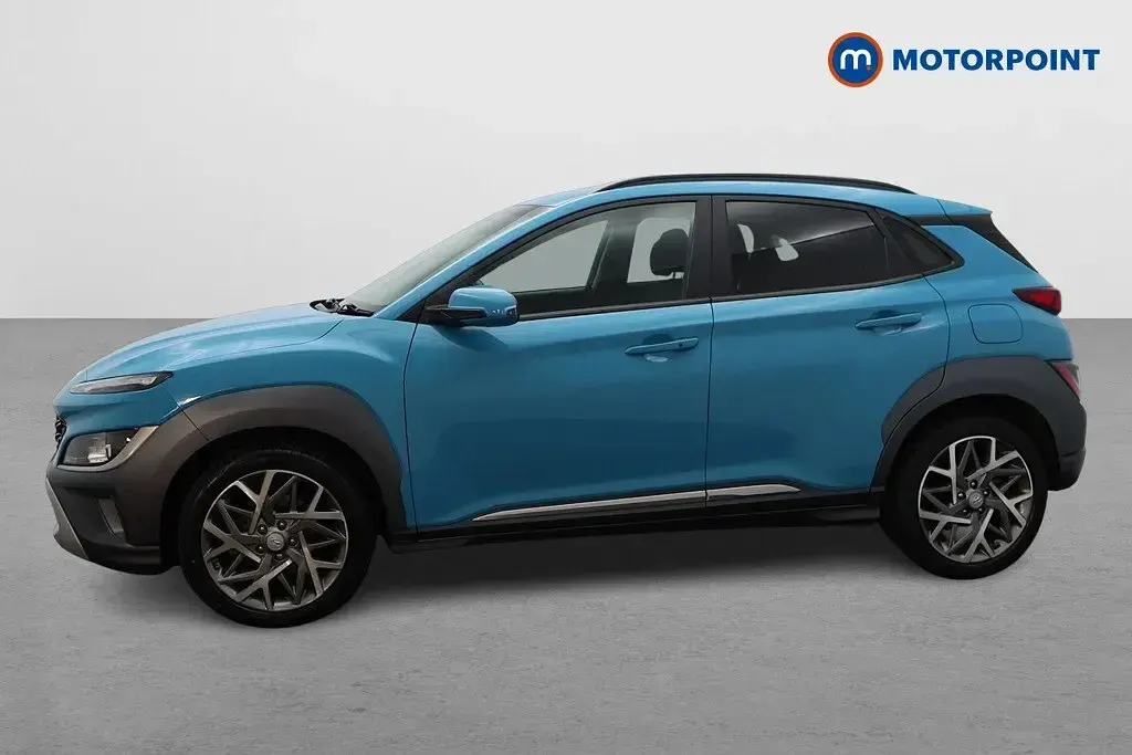 Used Hyundai Kona Premium 141 HP (103 kW) 2021 Blue SUV