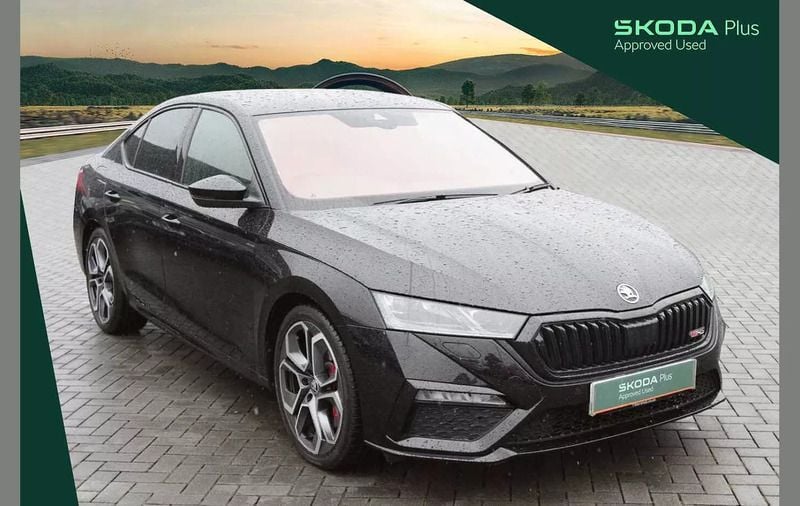 Black Used 2022 Skoda Octavia vRS Hatchback | £25,780 (A bit pricey) - Image 1/4
