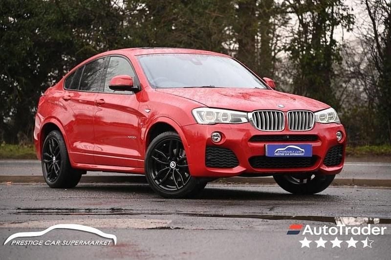 Red Used 2016 BMW X4 M Sport SUV | £15,699 (Fair price) - Image 1/4