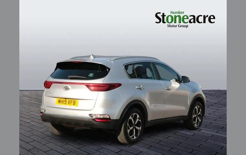 Used Kia Sportage 129 HP (94 kW) 2019 Silver SUV