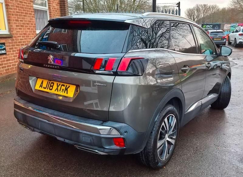 Used Peugeot 3008 GT-line 2018 Grey Hatchback