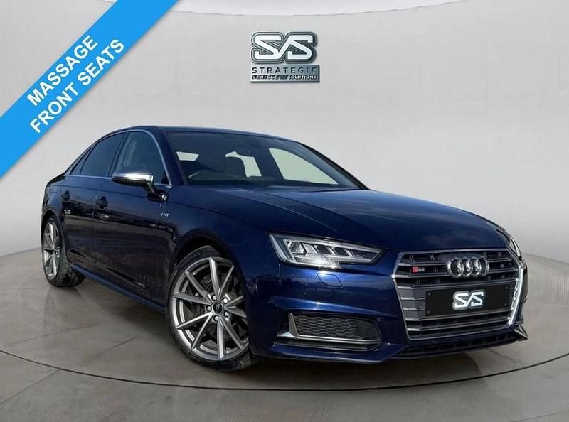 Used Audi S4 Design 354 HP (260 kW) 2017 Blue Sedan