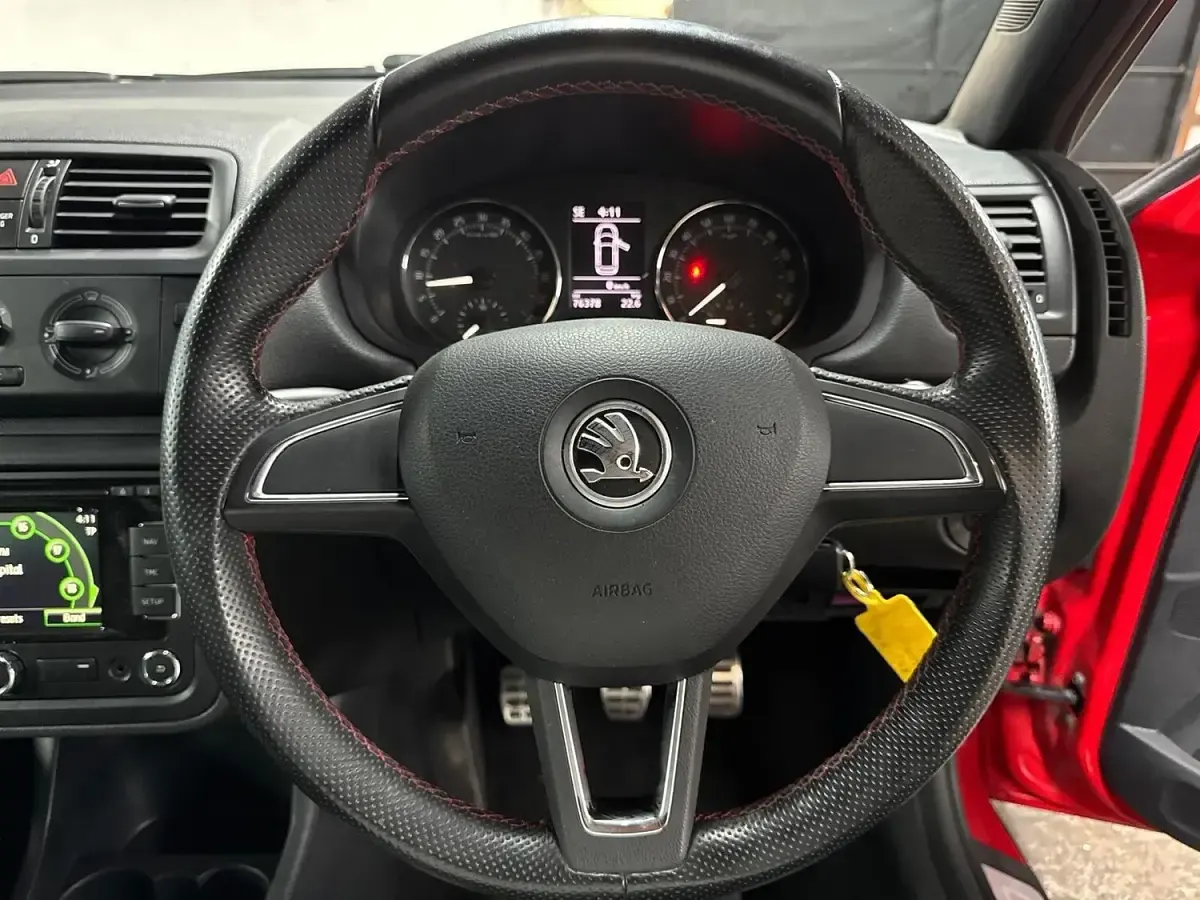 Used Skoda Fabia Monte Carlo 105 HP (77 kW) 2013 Red Estate