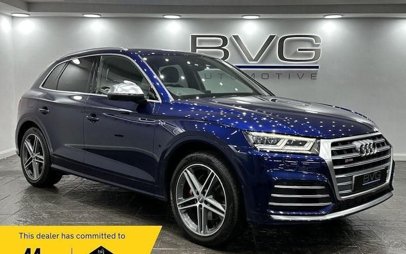 Blue Used 2018 Audi SQ5 Design SUV | £23,994 (Fair price) - Image 1/2