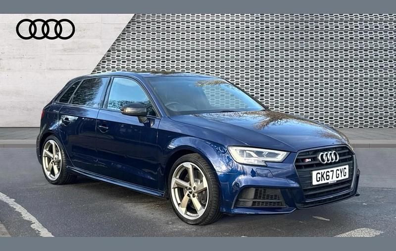 Blue Used 2017 Audi S3 Sportback Black Edition Hatchback | £21,690 (Fair price) - Image 1/4