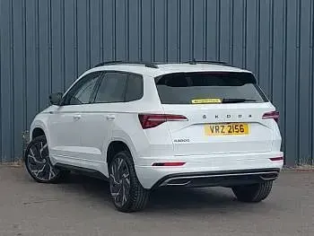 Used Skoda Karoq SportLine 150 HP (110 kW) 2024 White SUV