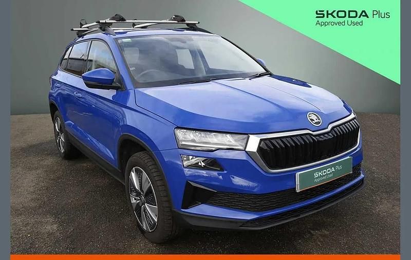 Used Skoda Karoq SE Drive 113 HP (83 kW) 2023 Energy blue SUV
