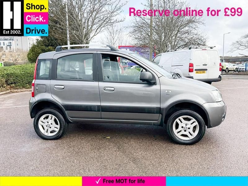 Used Fiat Panda 4x4 60 HP (44 kW) 2010 Grey Hatchback